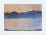 Buy Lake Geneva with Mont Blanc in the Morning Light, c.1918 at AllPosters.com