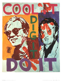 Untitled , Heavy Burschi with Warhol, c.1989-90 Art Print