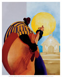 Sunday Morning Blues Art Print