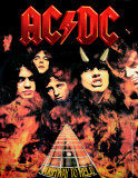 AC/DC- Highway To Hell Fabric Poster