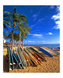 Buy Surfboards on Waikiki Beach at AllPosters.com