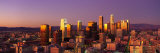 Skyline at Sunset, Los Angeles, California, USA