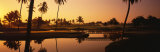 Golf Course at Sunset, Isla Navidad, Mexico