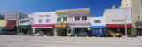 Cars Parked in Front of Stores, Beach Street, Daytona Beach, Florida, USA