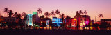 Night, Ocean Drive, Miami Beach, Florida, USA