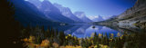Mountains Reflected in Lake, Glacier National Park, Montana, USA