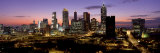 Skyline at Dusk, Cityscape, Skyline, City, Atlanta, Georgia, USA