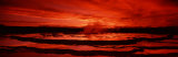 Sunset, Great Fountain Geyser, Yellowstone National Park, Wyoming, USA