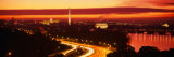 Buy Sunset, Aerial, Washington DC, District of Columbia, USA at AllPosters.com