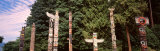 Totems, Stanley Park, Vancouver, Canada