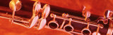 Colored Lights, Close-up of a Clarinet