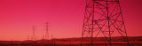 Power Lines in the Valley, Central Valley, California, USA