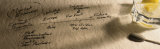 Notes from Business Meeting, Glass on Paper Photographic Print