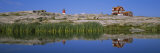 Reflection of a Lighthouse and a House on the Water, Bohuslan, Sweden