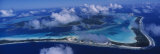 Aerial View of an Island, Bora Bora, French Polynesia