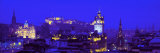 Evening, Royal Castle, Edinburgh, Scotland, United Kingdom