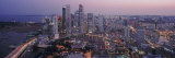 Aerial View of the Skyline of the Financial District, Singapore