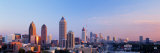Twilight, Skyline, Atlanta, Georgia, USA