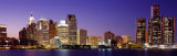 Dusk Detroit, Michigan, USA