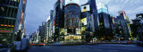 Rush Hour in the City, Ginza, Tokyo, Japan