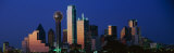 Night, Cityscape, Dallas, Texas, USA