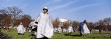 Buy Tourists in the War Memorial, Korean Veterans Memorial, Washington DC, District of Columbia, USA at AllPosters.com