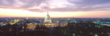 Twilight, Capitol Building, Washington DC, District of Columbia, USA