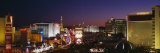 Buy Buildings Lit Up at Night, Las Vegas, Nevada, USA at AllPosters.com