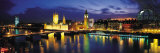 Nacht, London, England, Vereinigtes Königreich (UK) Fotografie-Druck