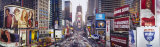Dusk, Times Square, New York City, New York State, USA