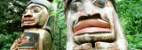 Totem Poles, Capilano, Vancouver, British Columbia, Canada