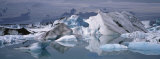 Buy Glacier Floating on Water, Vatnajokull Glacier, Iceland at AllPosters.com
