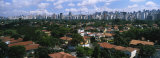 High Angle View of Buildings in a City, Sao Paulo, Brazil