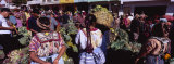 Group of People in a Vegetable Market, Almolonga, Guatemala