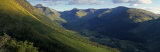 High Angle View of Grass Covering Mountains, Stob Ban, Glen Nevis, Scotland, United Kingdom