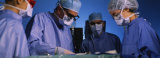 Four Surgeons in an Operating Room, Hospital