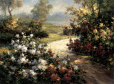 Buy Pathway of Flowers at AllPosters.com