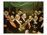 Buy Banquet of the Officers and Subalterns of the Civil Guard of San Jorge, 1618 at AllPosters.com