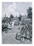 Reading the Declaration Before Washington's Army, New York