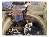 Buy The "Sala Di Aurora" Detail of an Allegory of Night, 1621 at AllPosters.com