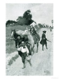 Buy Tory Refugees on Their Way to Canada, Illustration from "Colonies and Nation" by Woodrow Wilson at AllPosters.com