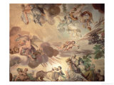 The Triumph of Peace Over War, Detail of the Heavens, from the Ceiling of the Main Hall