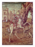 Buy St. George and the Dragon, Scene from the Predella Panel of the "Madonna Della Rondine" Altarpiece at AllPosters.com