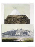 Buy Summit of Cotopaxi, and the Eruption of Cotopaxi, 1803, Published 1820s-30s at AllPosters.com