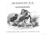 Buy Slave-Branding, from "Leeds Anti-Slavery Series", 1853 at AllPosters.com