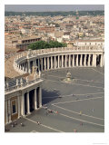 Buy View of the Piazza, Designed by Gian Lorenzo Bernini 1656-67 at AllPosters.com