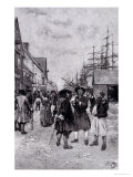 Buy Along the Water Front in Old New York at AllPosters.com
