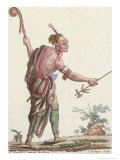 Buy Iroquois Savage, from "Encyclopedie des Voyages", 1796 at AllPosters.com
