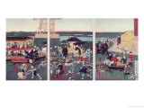 Buy View of Nihonbashi in Tokyo, circa 1870 at AllPosters.com