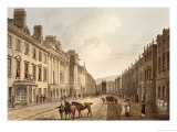 Buy Milsom Street, from "Bath Illustrated by a Series of Views" at AllPosters.com